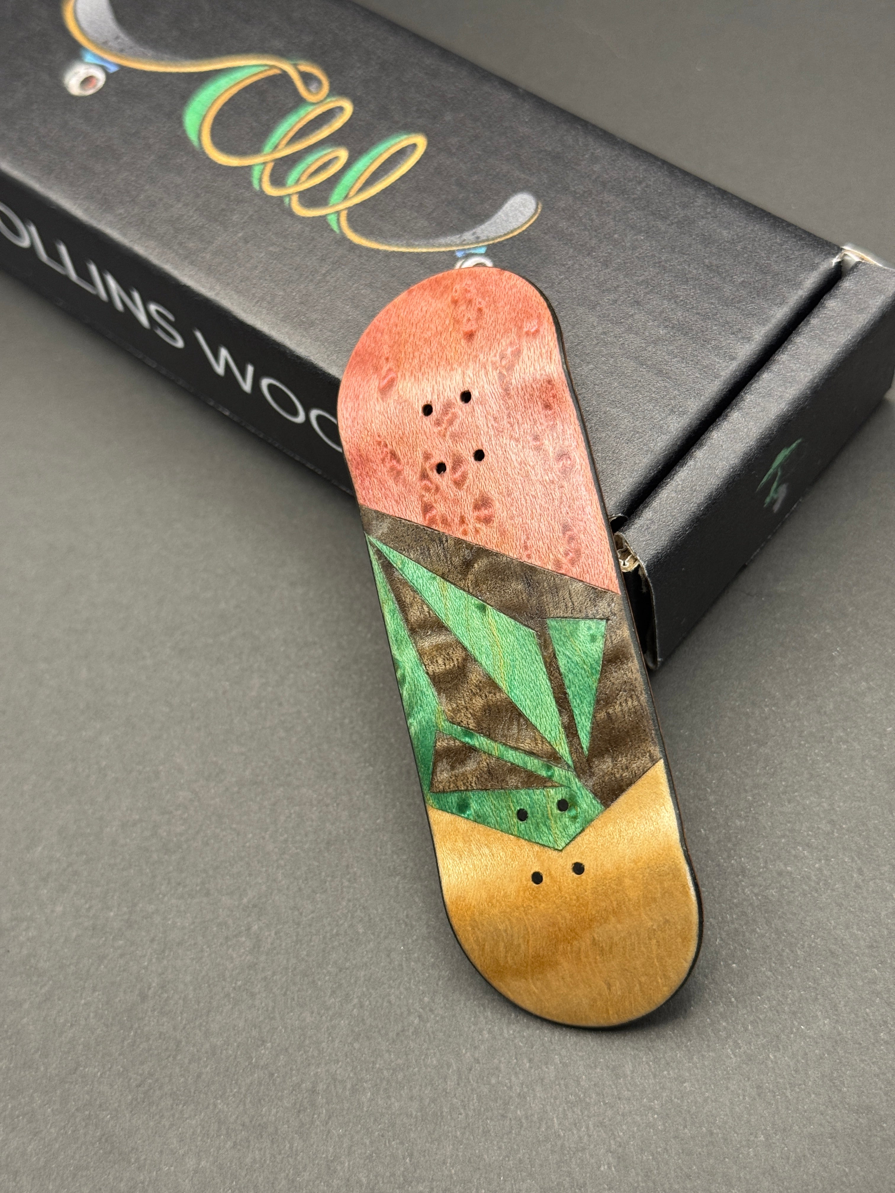 Collinswood 32mm Volcom Stone Split-Ply Deck - Mint