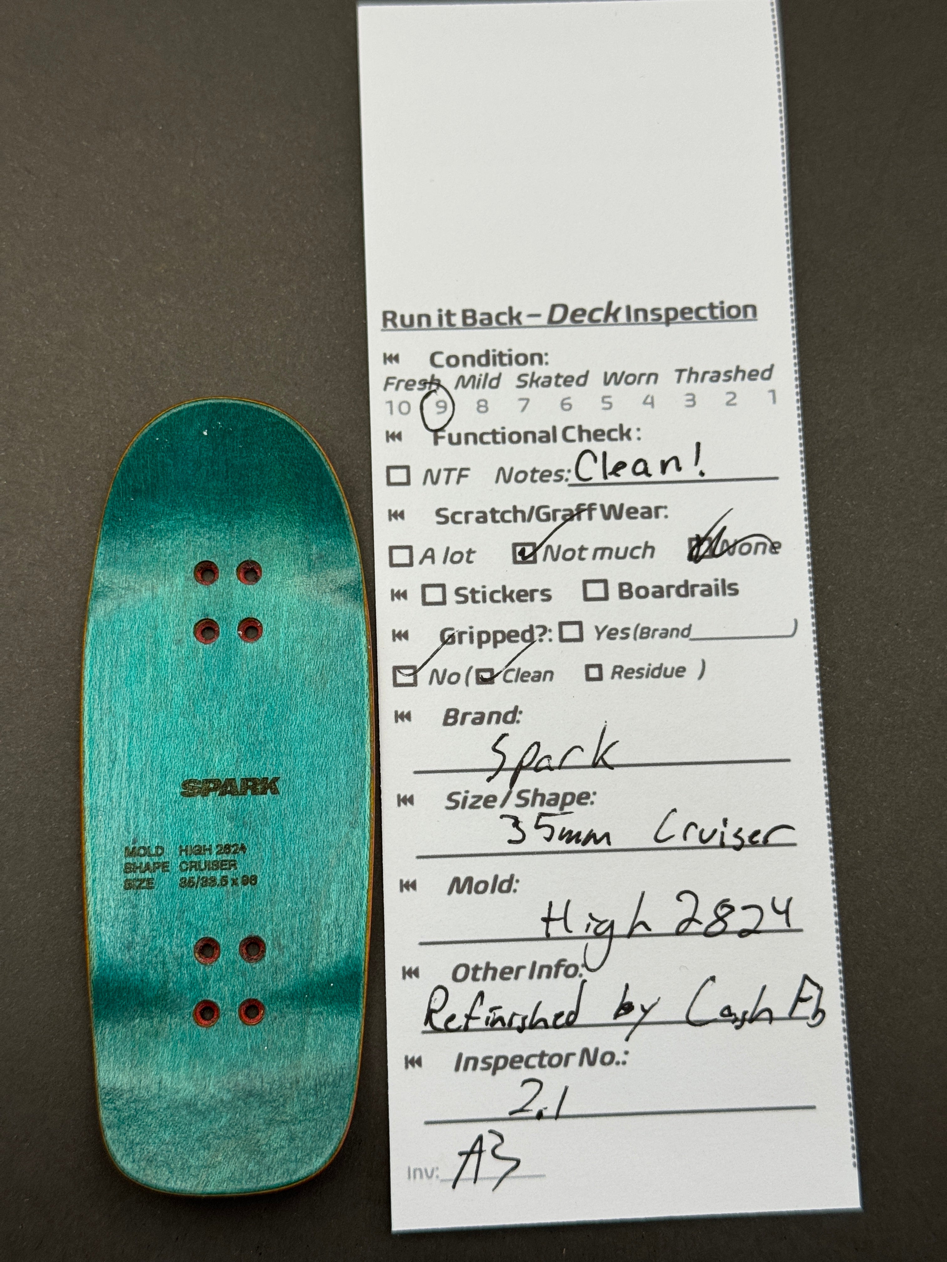 Spark 35mm Cruiser High 2824 - Fresh