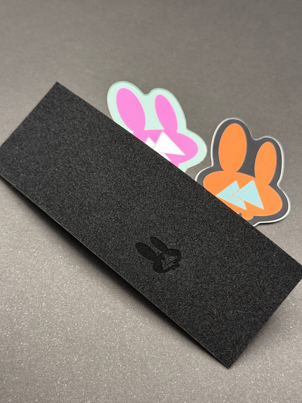 RiB Bunny Tape - 0.5mm Premium “Fluffy Tape” 5-Packs (2 Engraved + 3 Plain) w/ Diamond File