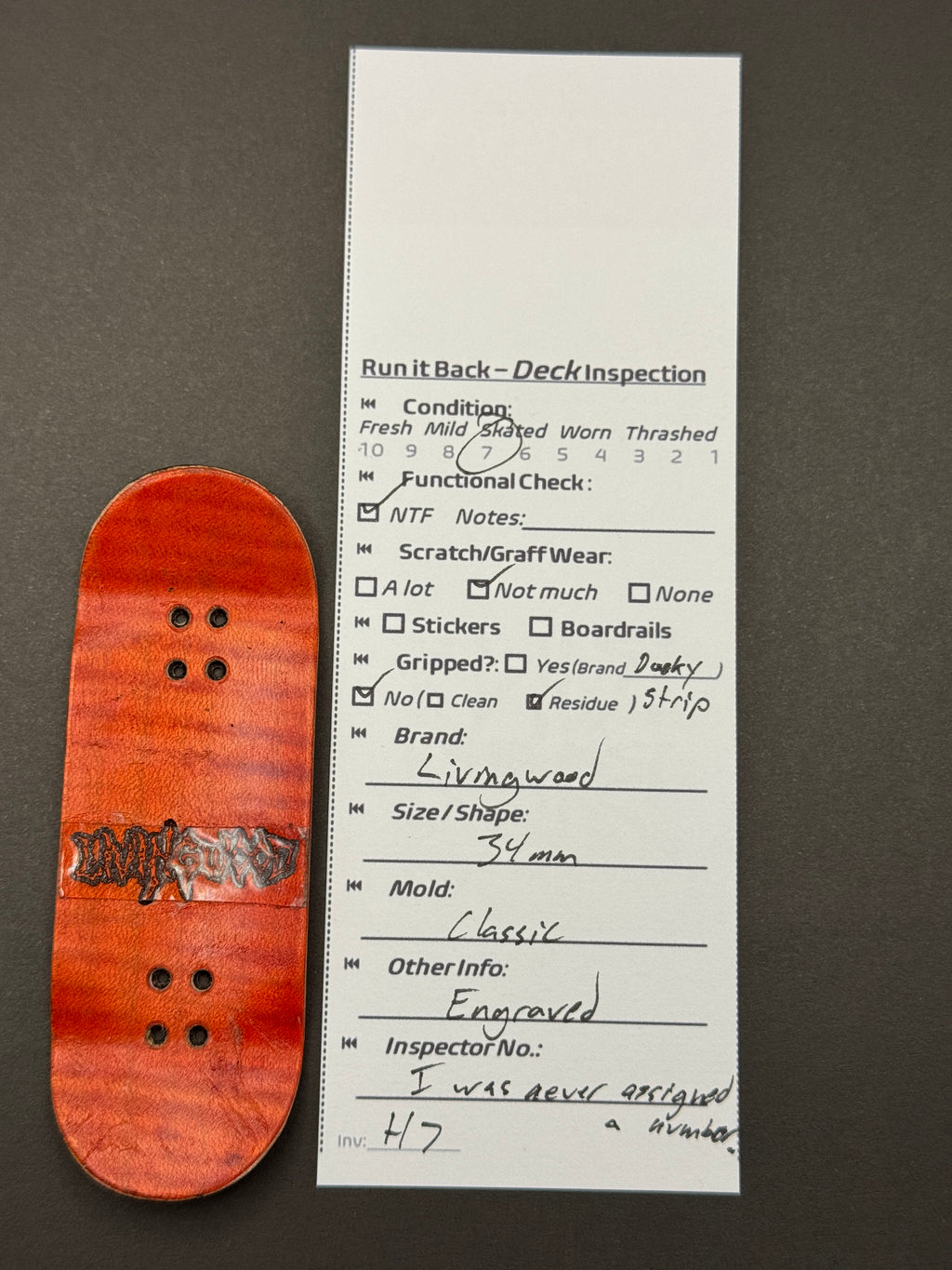 Livingwood 34mm Classic - Skated