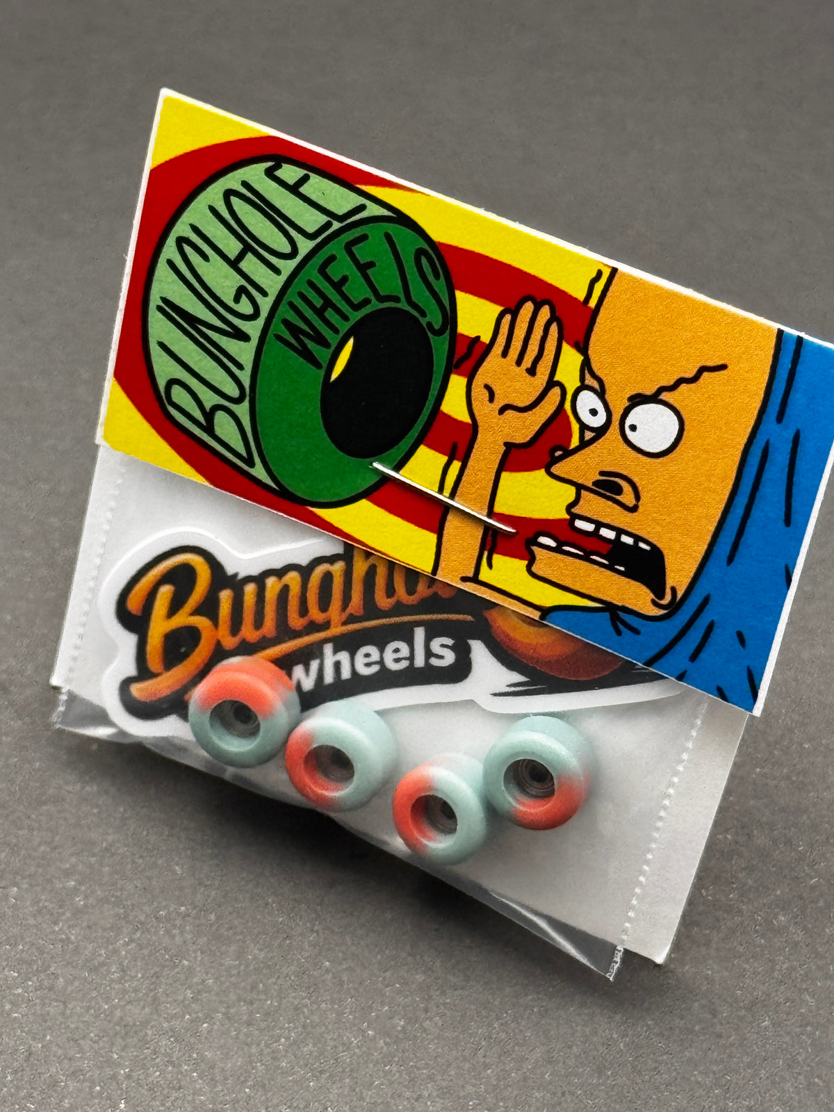 Bunghole Wheels! 65D Premium Urethane - Select Colors/Size (Mint)