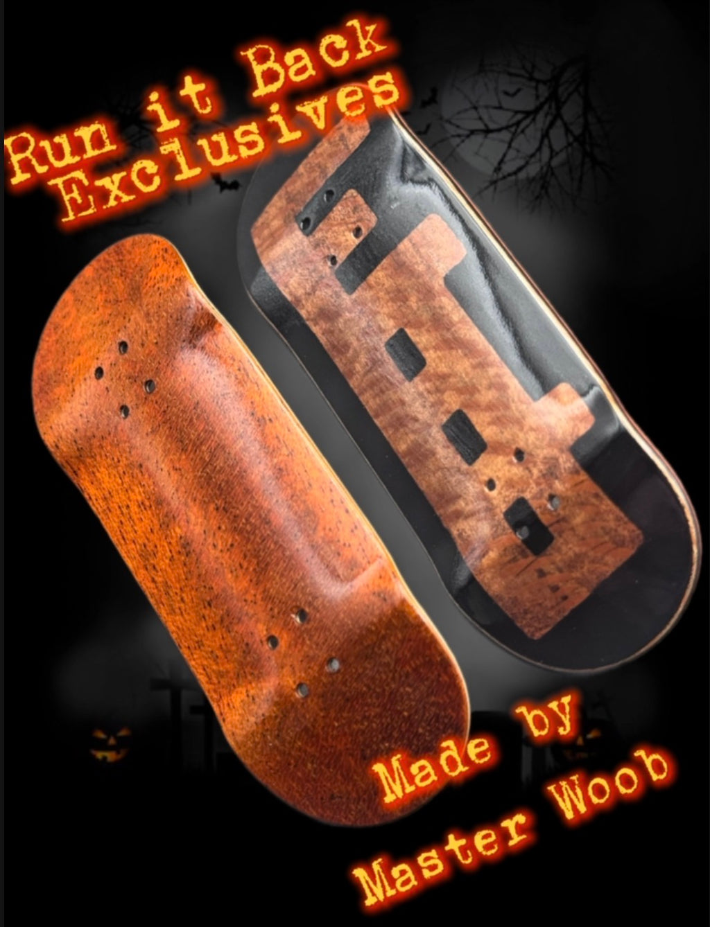 Woob 34mm Cozy - Exclusive Decks for RiB’s Halloween Drop - Mint