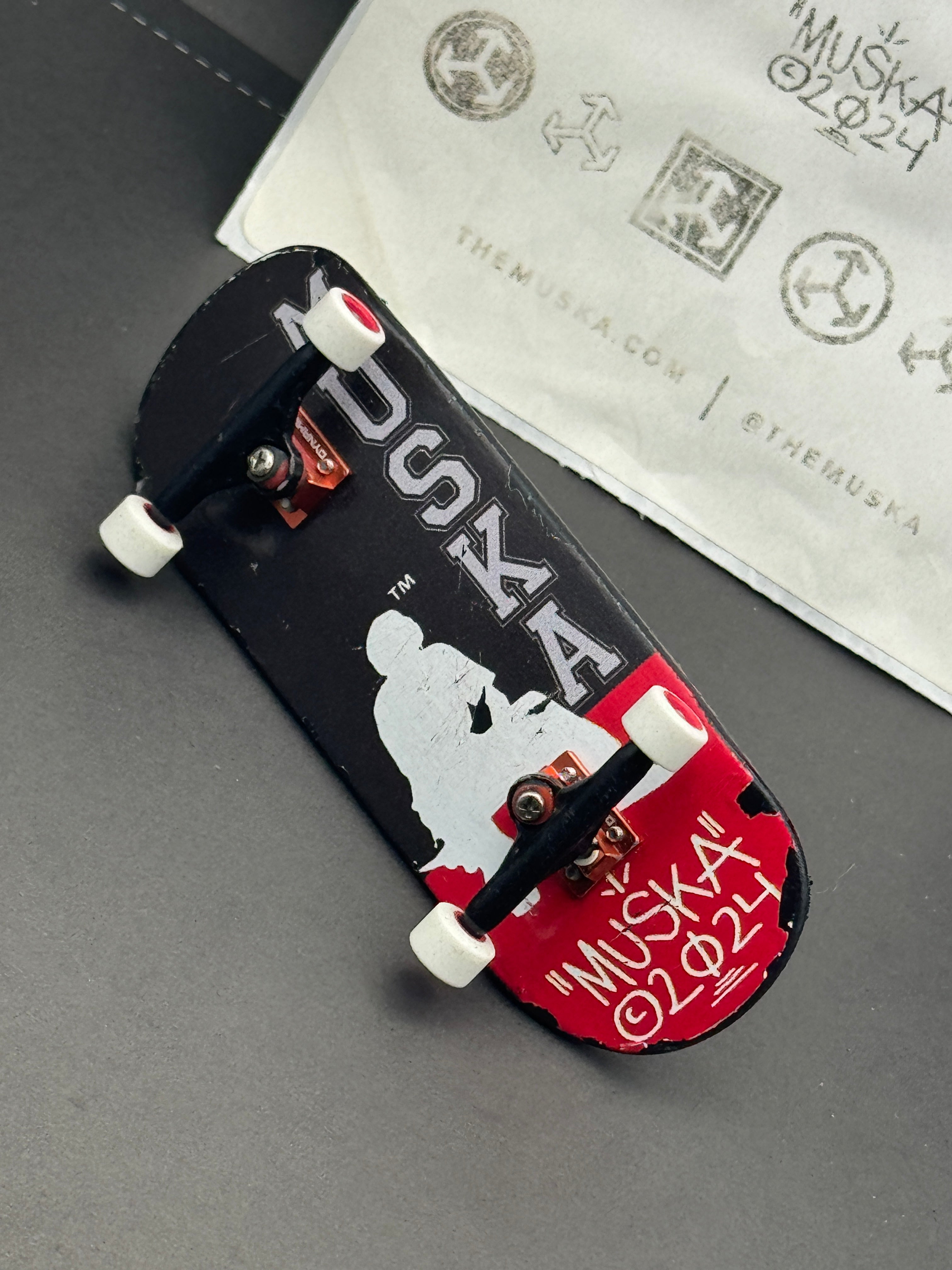 Muska x Sorry 34 SF4 / Dynamic 34mm / DJ Inthane Cores - Skated Complete