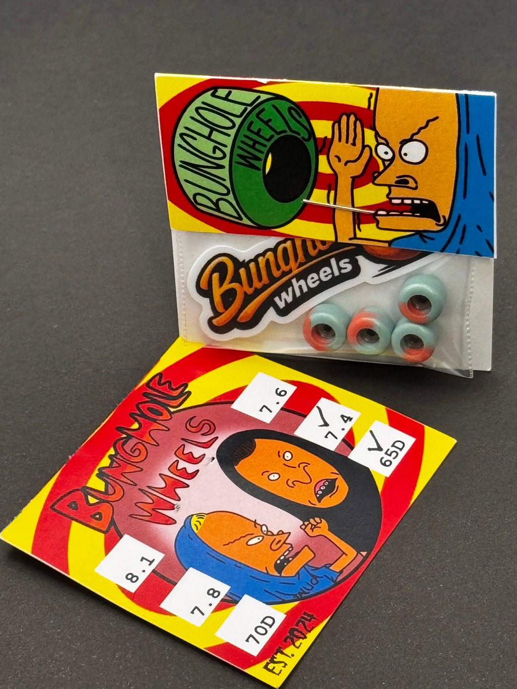 Bunghole Wheels! 65D Premium Urethane - Select Colors/Size (Mint) – Run ...