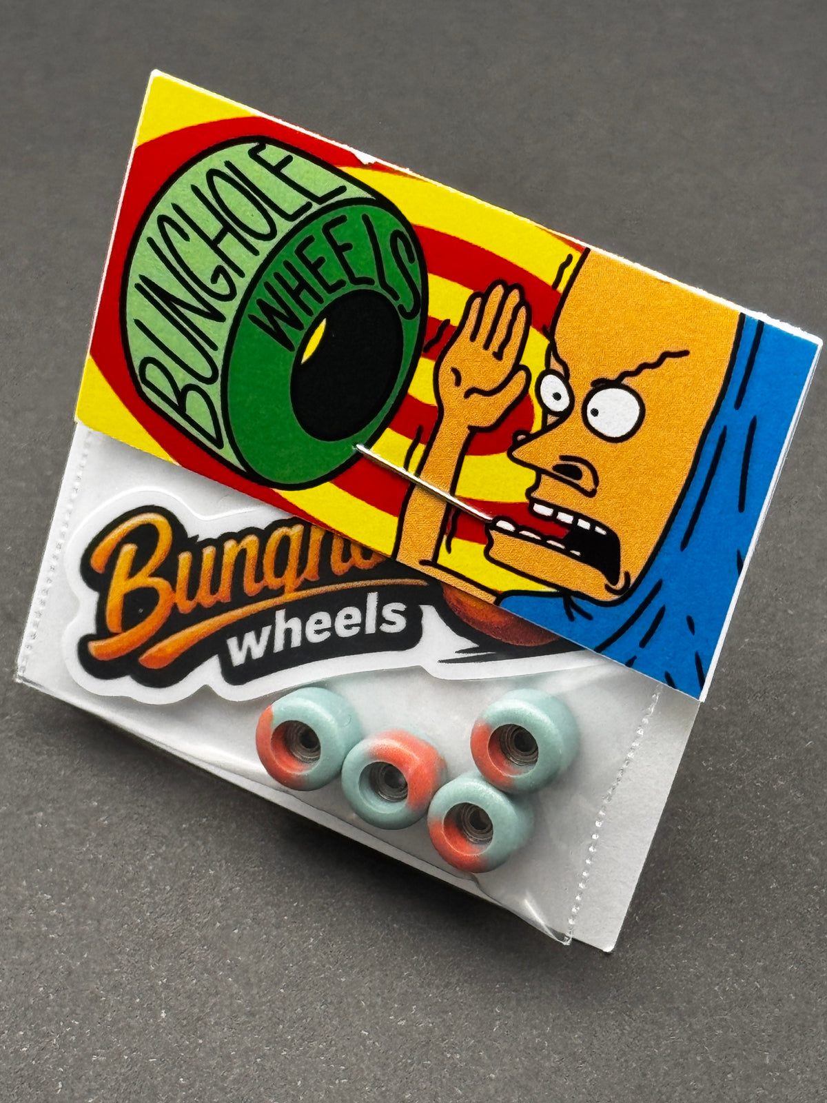 Bunghole Wheels! 65D Premium Urethane - Select Colors/Size (Mint)