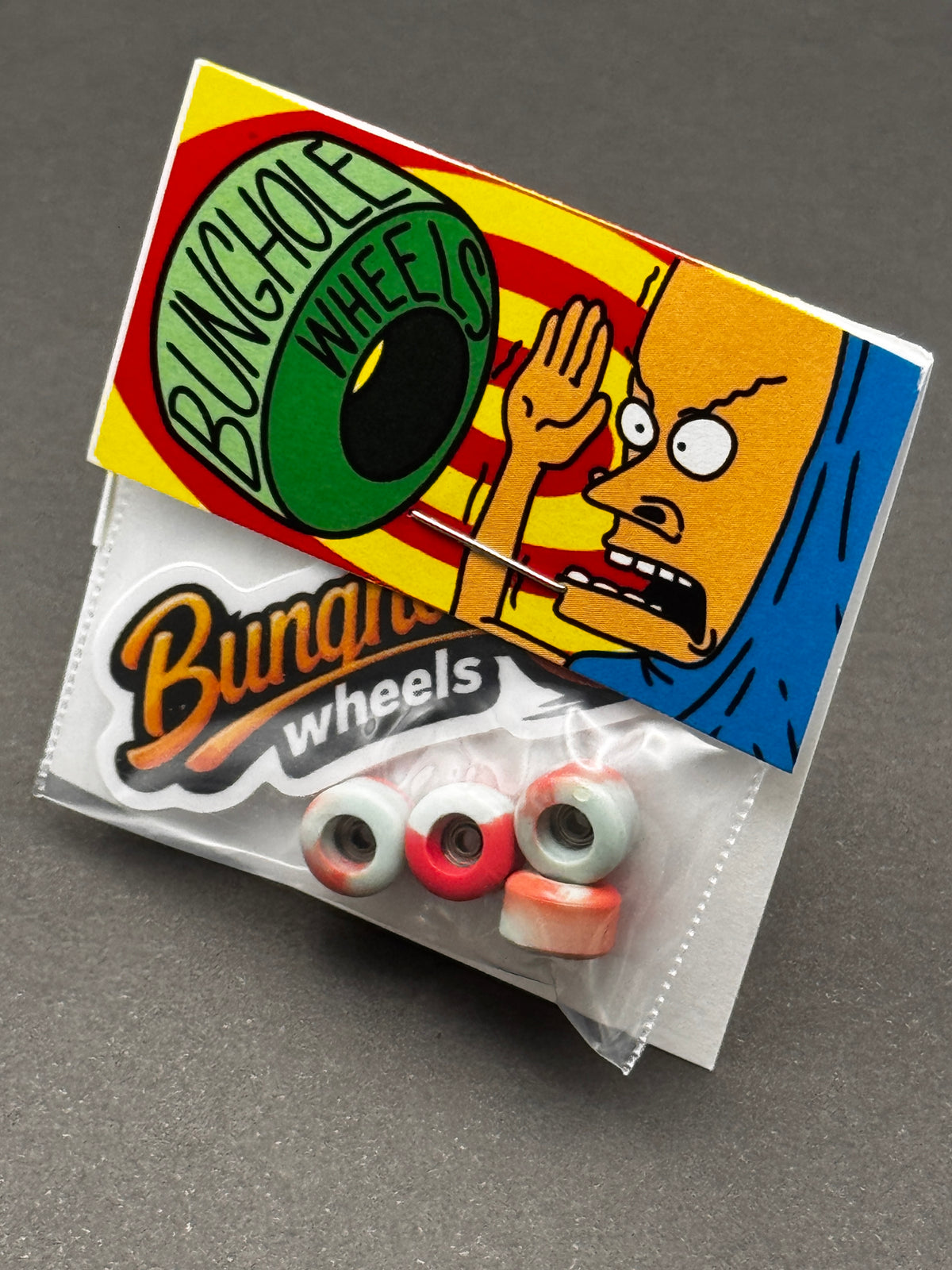 Bunghole Wheels! 65D Premium Urethane - Select Colors/Size (Mint)