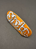 Stacked 34mm Football Fingerboard Deck - Skated (I5)