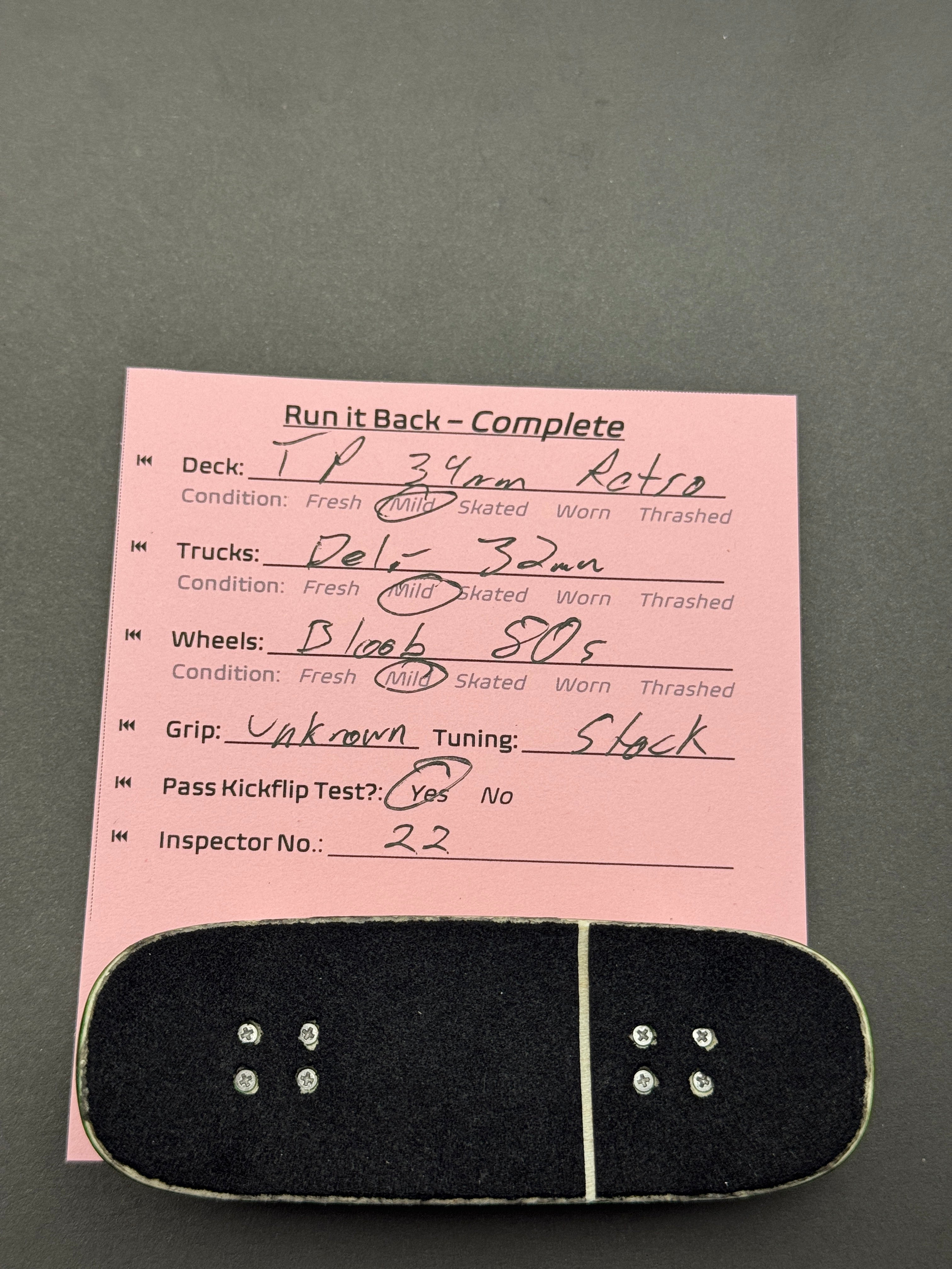 TP 34mm Retro / Deli 32mm / Bloob 80s - Mild Complete