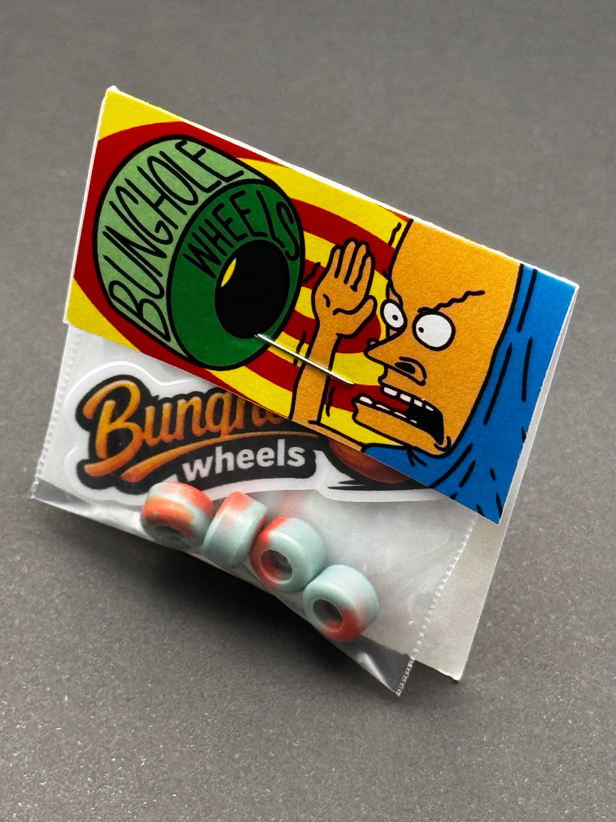 Bunghole Wheels! 65D Premium Urethane - Select Colors/Size (Mint)