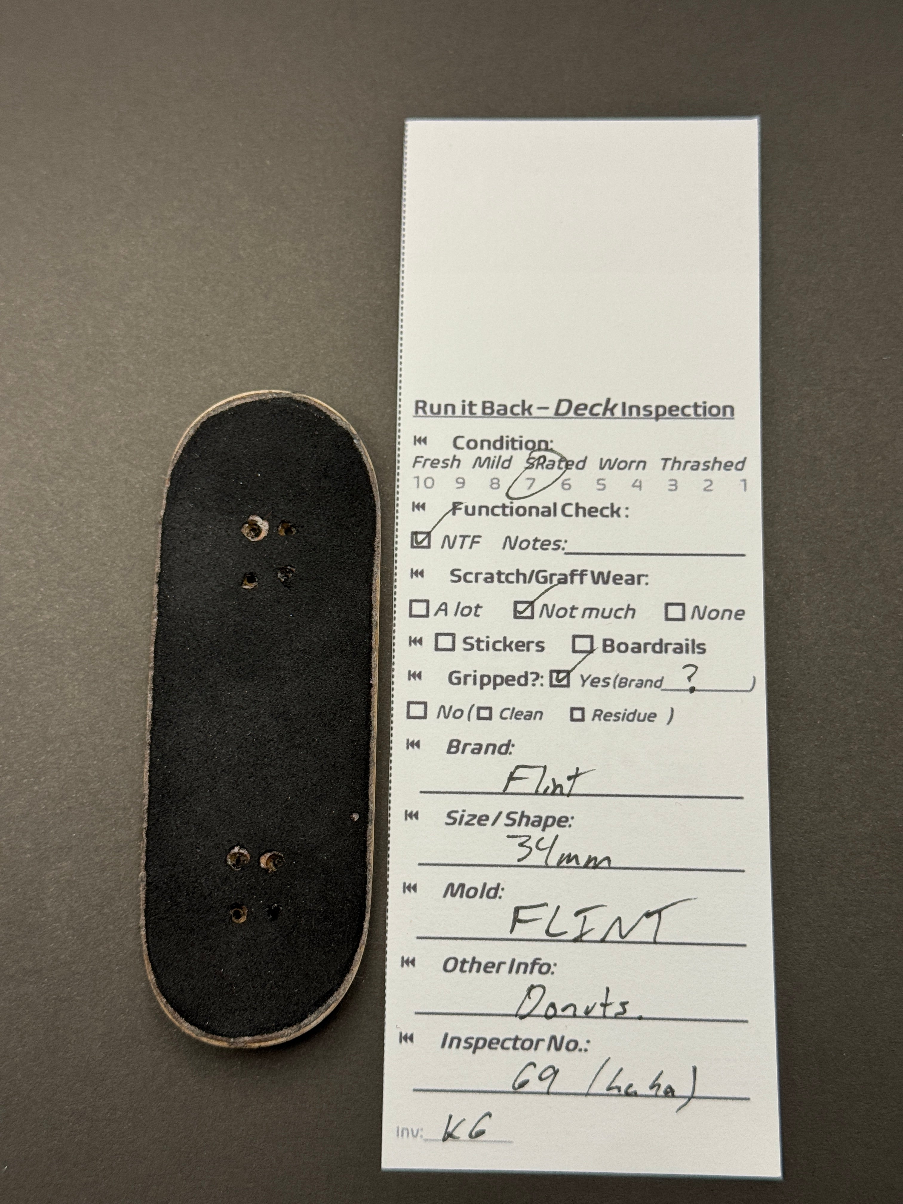Flint 34mm Flint - Skated