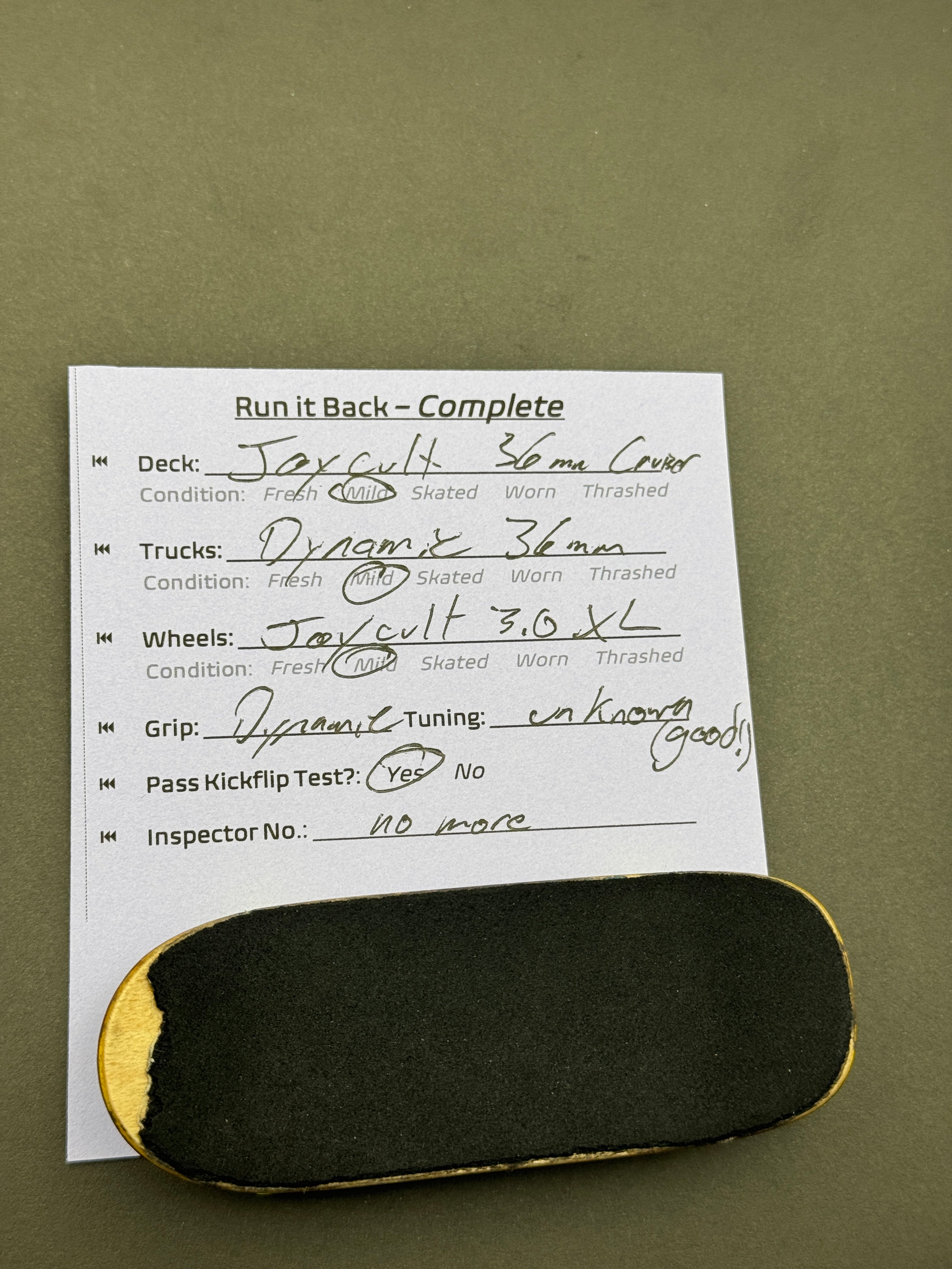 Joycult 36mm Cruiser / Dynamic 36mm / Joycult 3.0 XL - Mild Complete