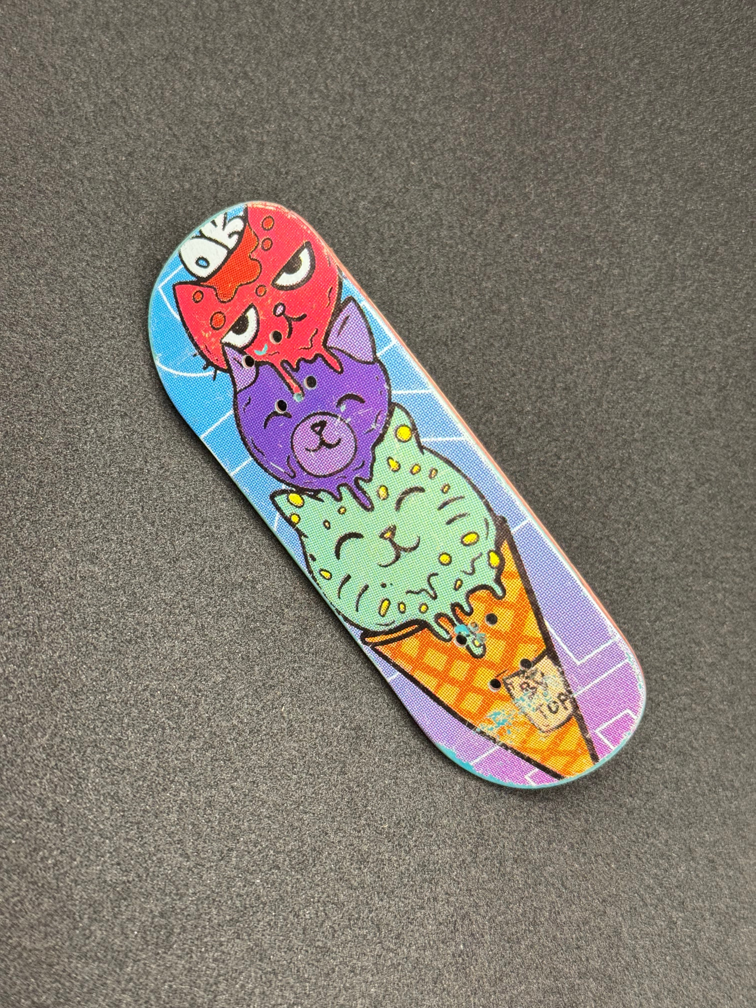 DK Pro 32mm Fingerboard Deck – Skated
