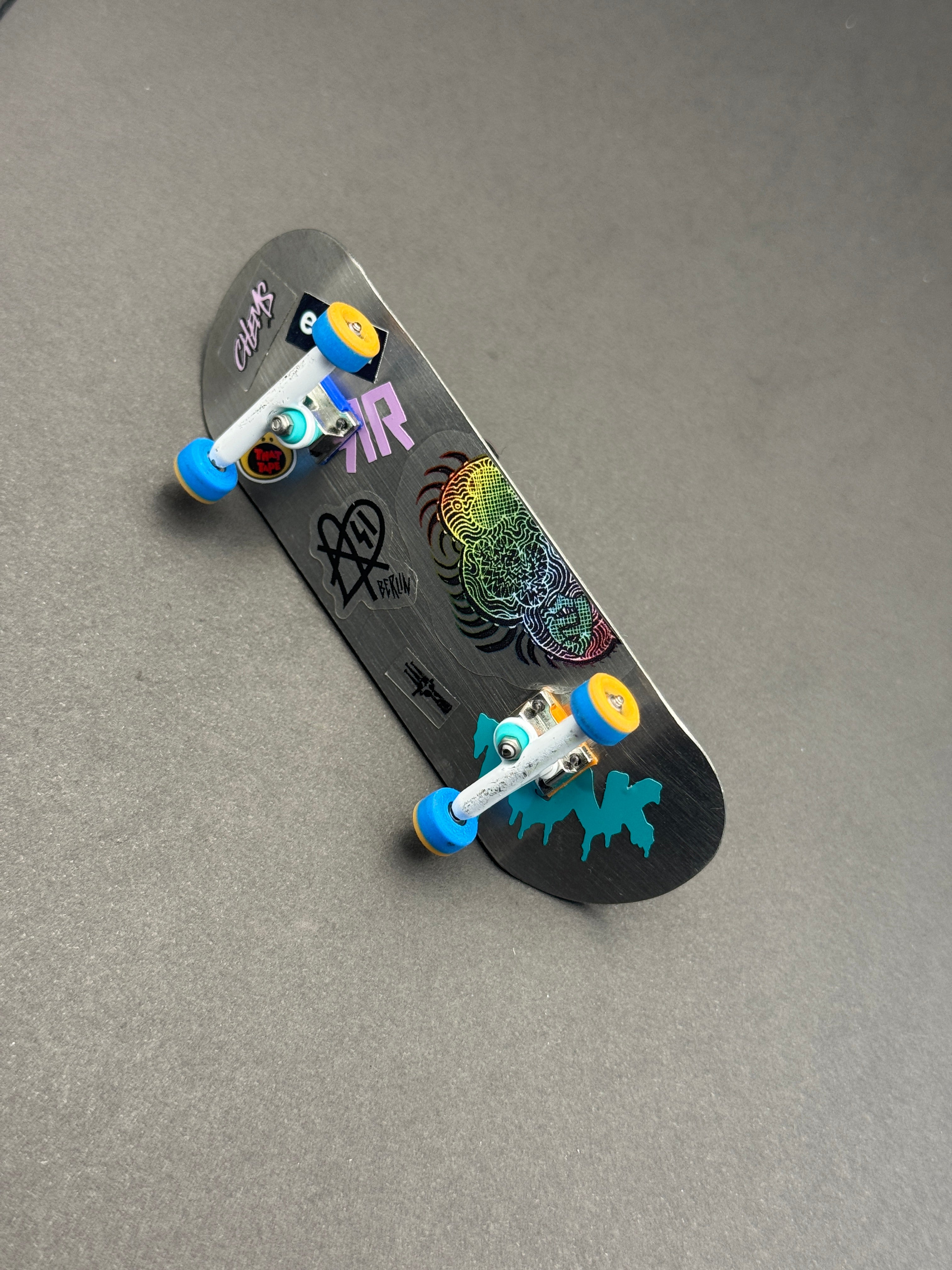 FrogTown Titanium 32mm / Teak Prodigy w/ Popster Risers / Raw Riders TPU - Mild Complete