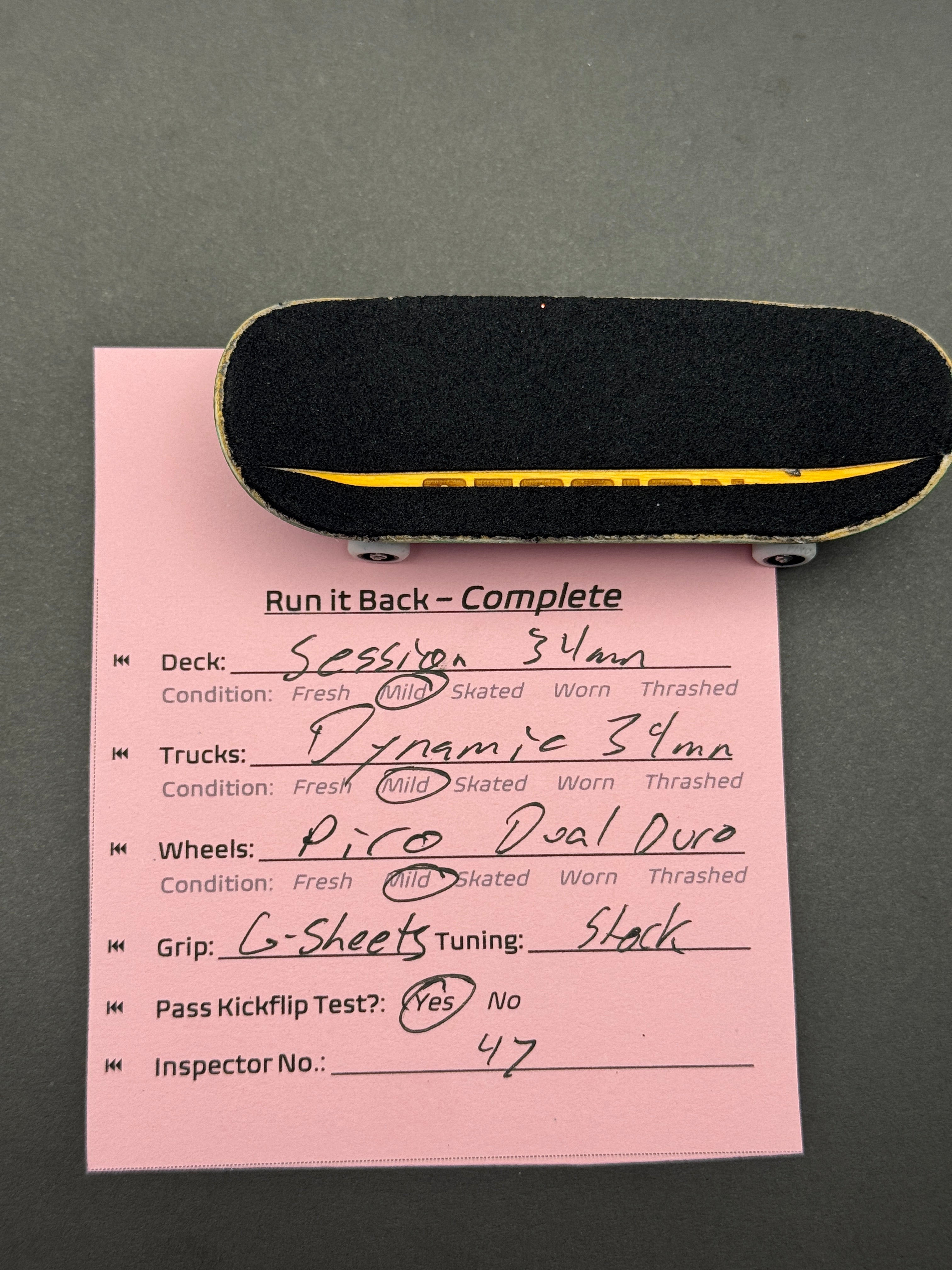 Session 34mm / Dynamic 34mm / Piro Dual Duro - Mild Complete