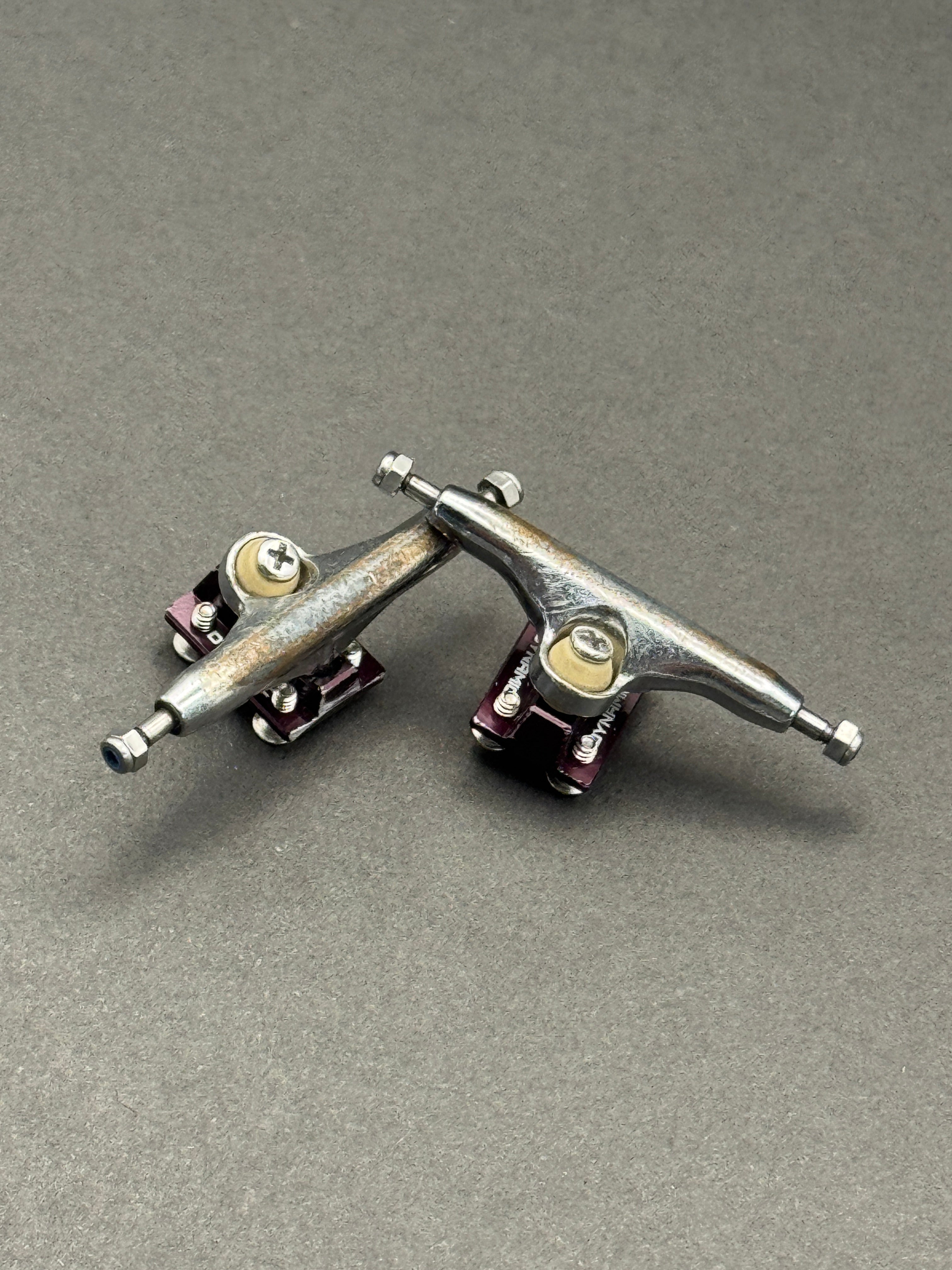 Dynamic 34mm Chrome / Purple – Skated – Inspection Card