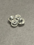 Blob 80s Clear fingerboard wheels