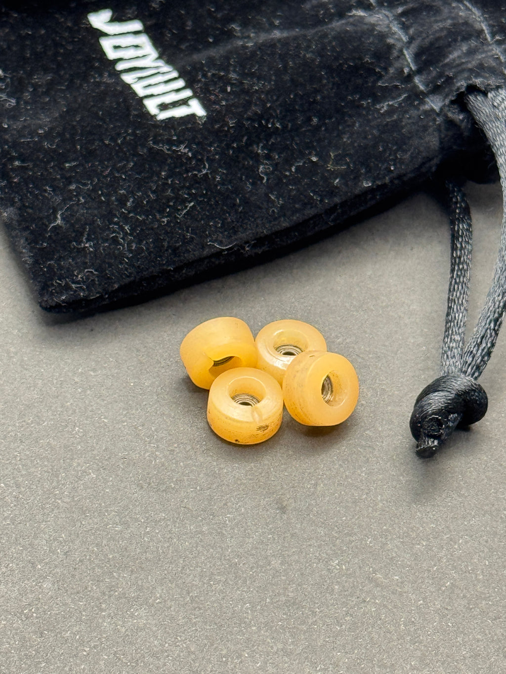 Joycult OG Classic Radiator fingerboard wheels with Joycult bag