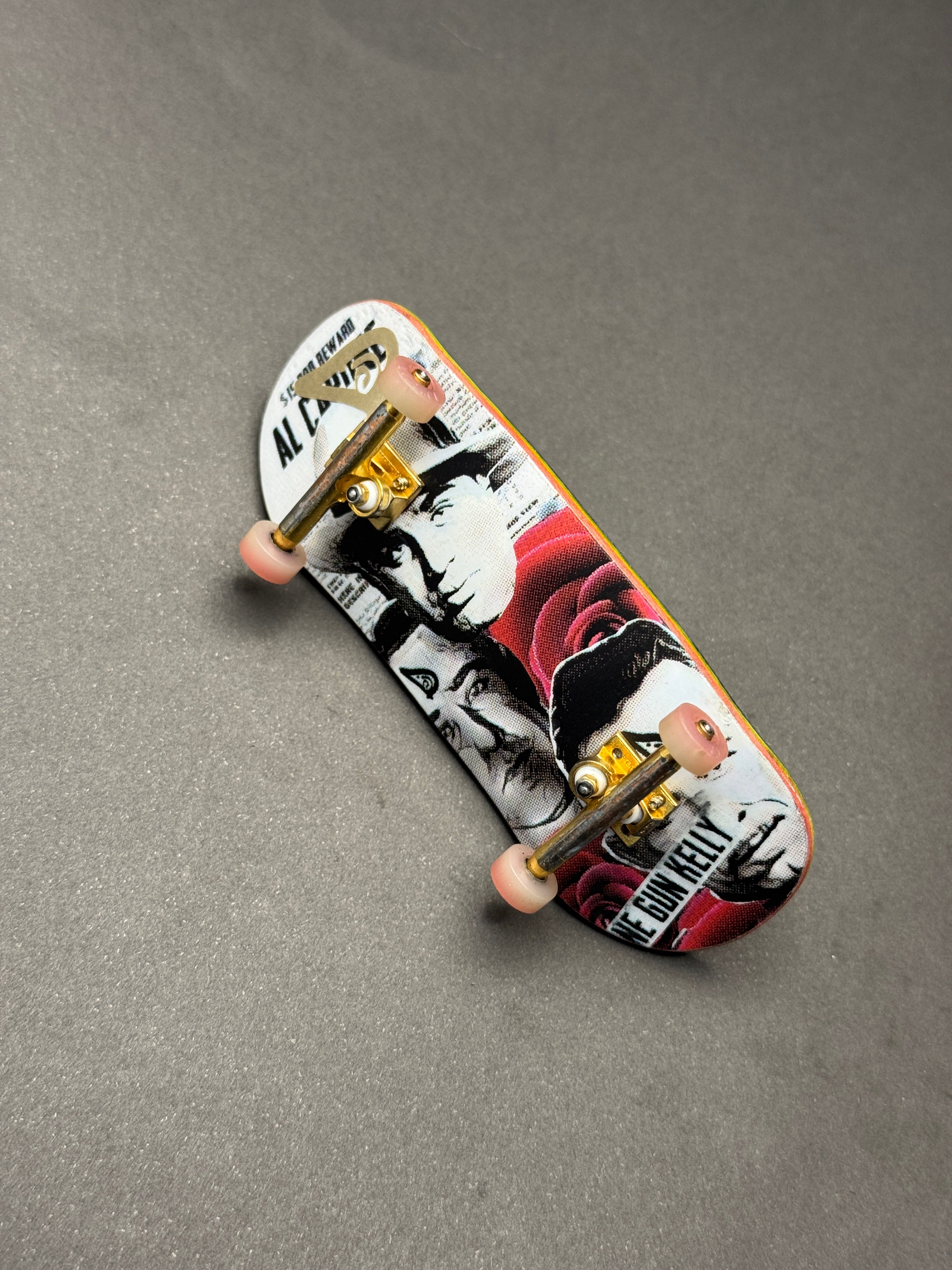 Double Joint 34mm Classic Trip complete fingerboard with Duck Decks graphic