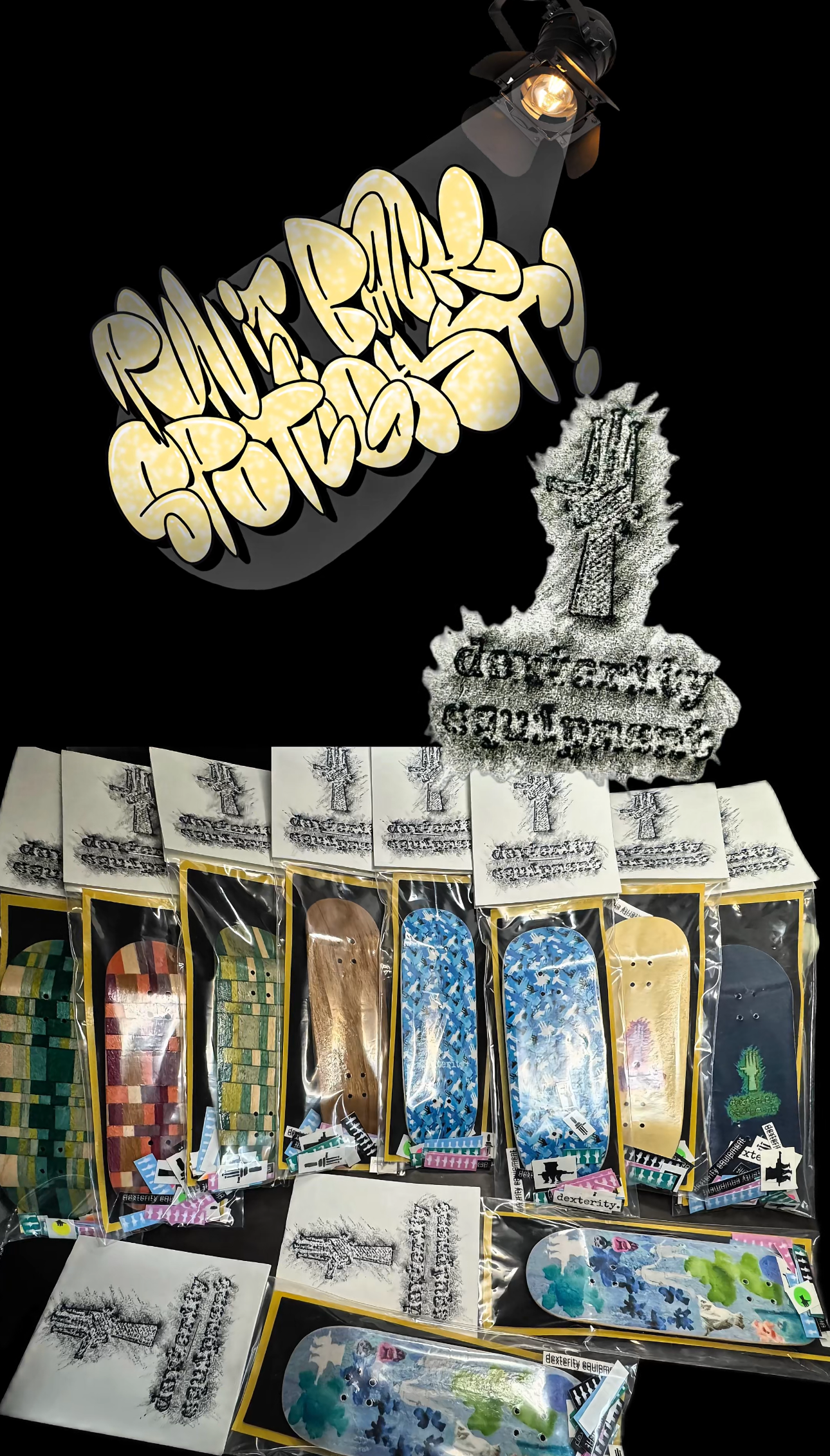Dexterity Equipment Decks - Mint (RiB Spotlight)