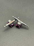 Dynamic 36mm Chrome / Purple trucks – product photo