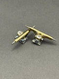 Dynamic 34mm Gold / Chrome trucks – product photo