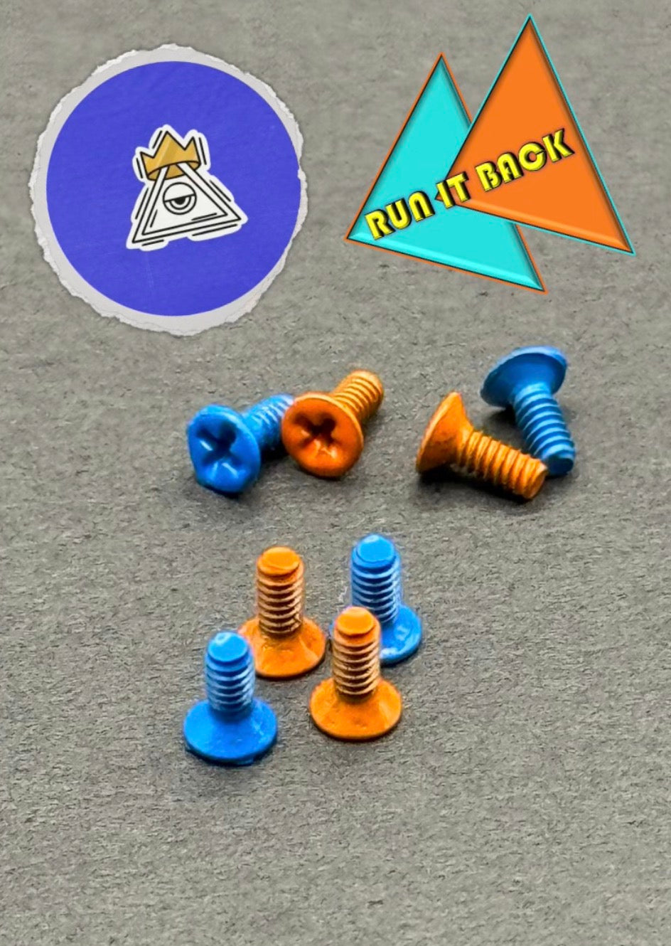 G-Sheets x Run it Back Collab Screws