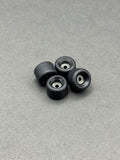 Bloob 84's Black fingerboard wheels – product shot