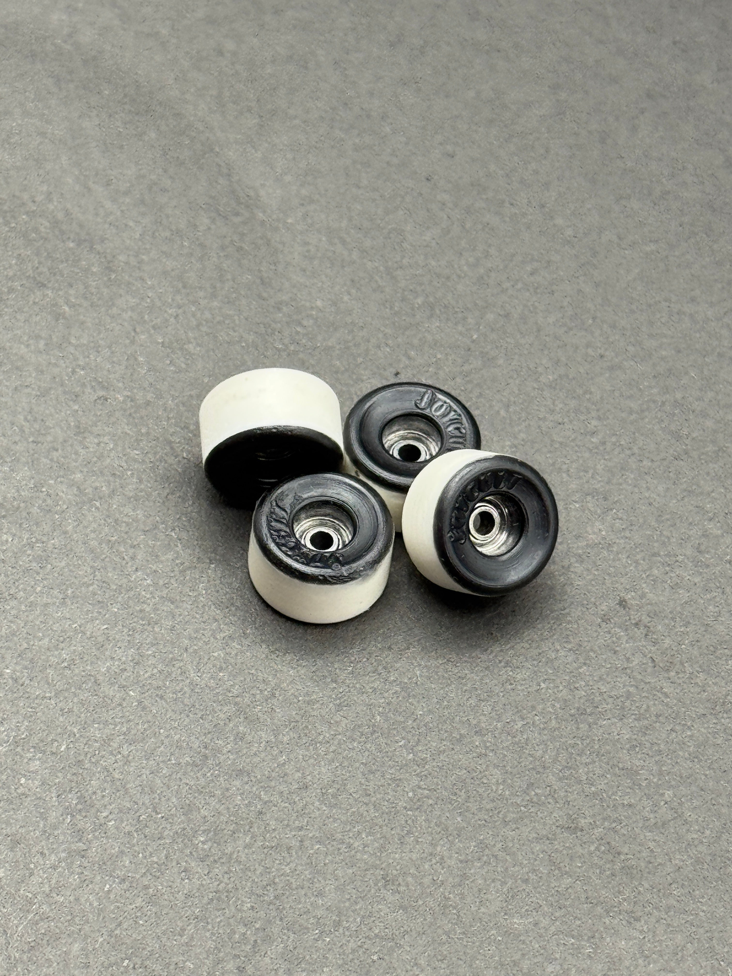 Joycult 3.0 XL Skunks fingerboard wheels – product shot