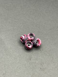 Sadood 6.5mm Swirls fingerboard wheels – product shot