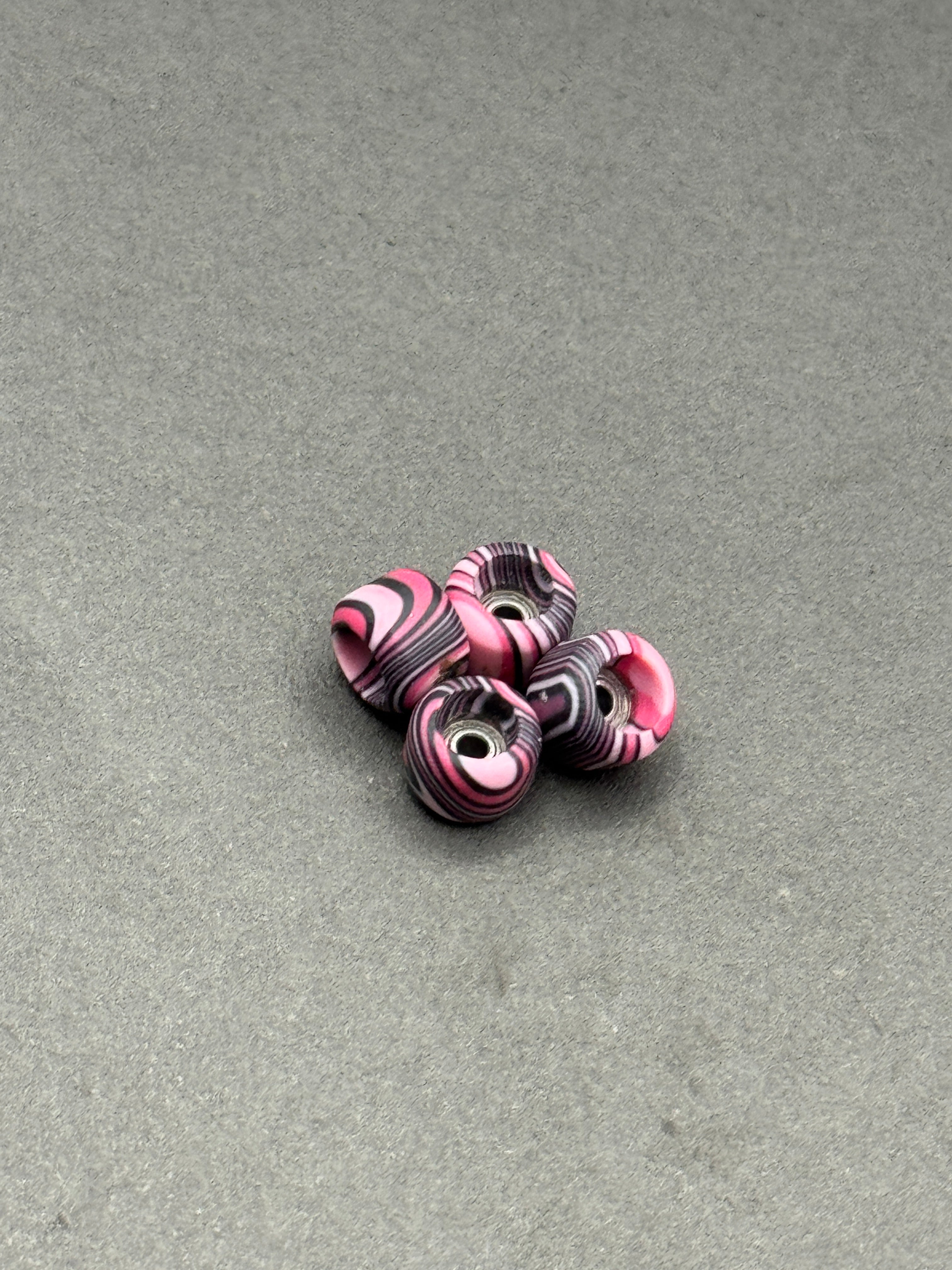 Sadood 6.5mm Swirls fingerboard wheels – product shot