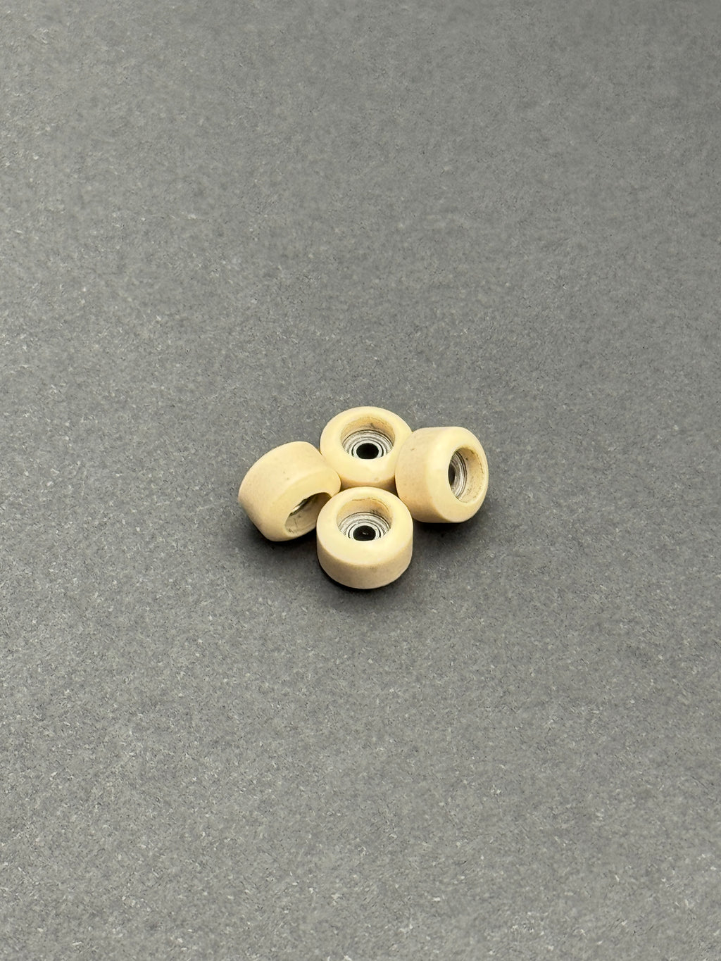 Lab Wheels Micro Rare White fingerboard wheels – product shot