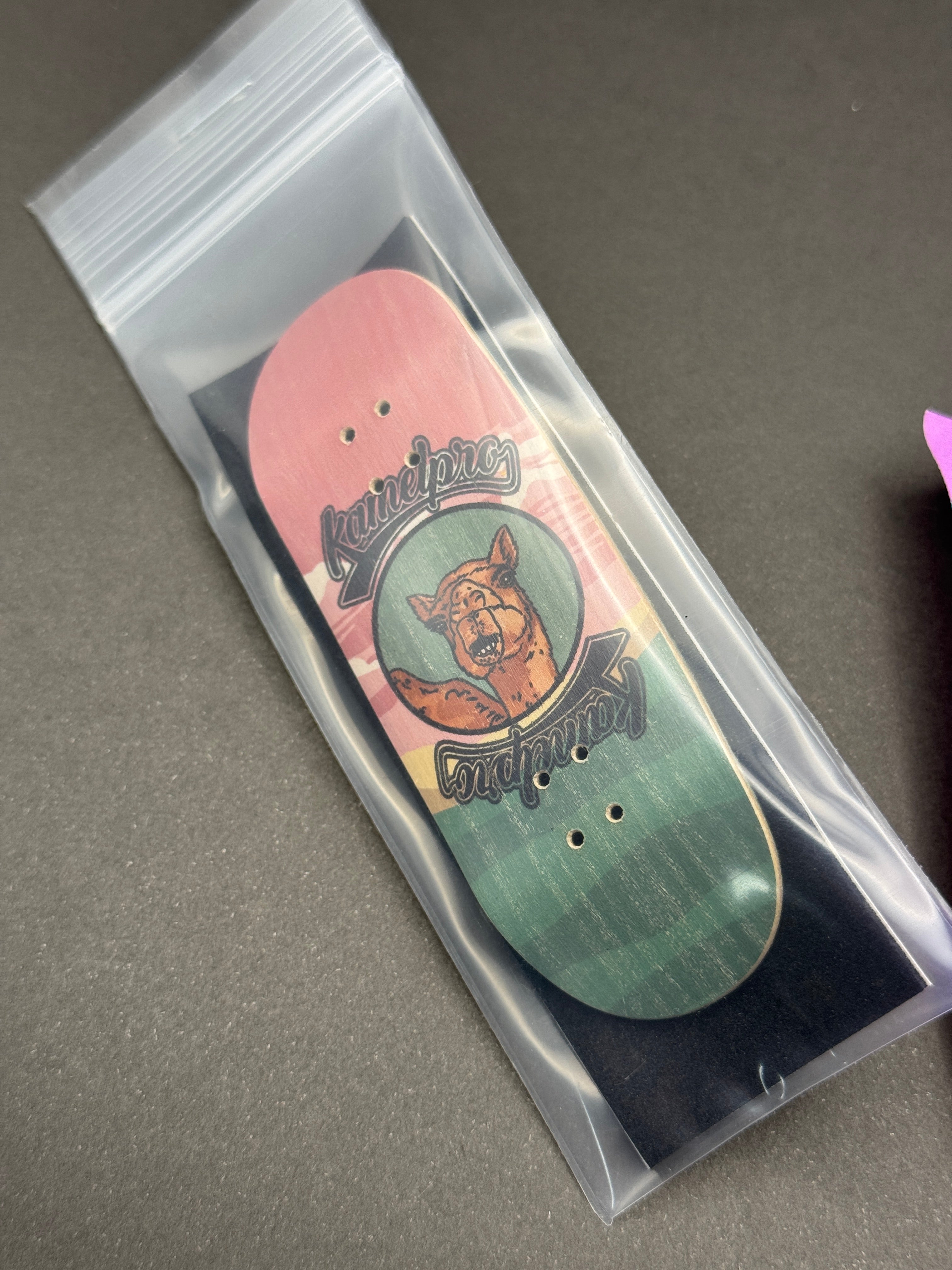 Kanel Pro 34.5mm Amble - Mild - pink teal split-ply wolf graphic sealed in bag