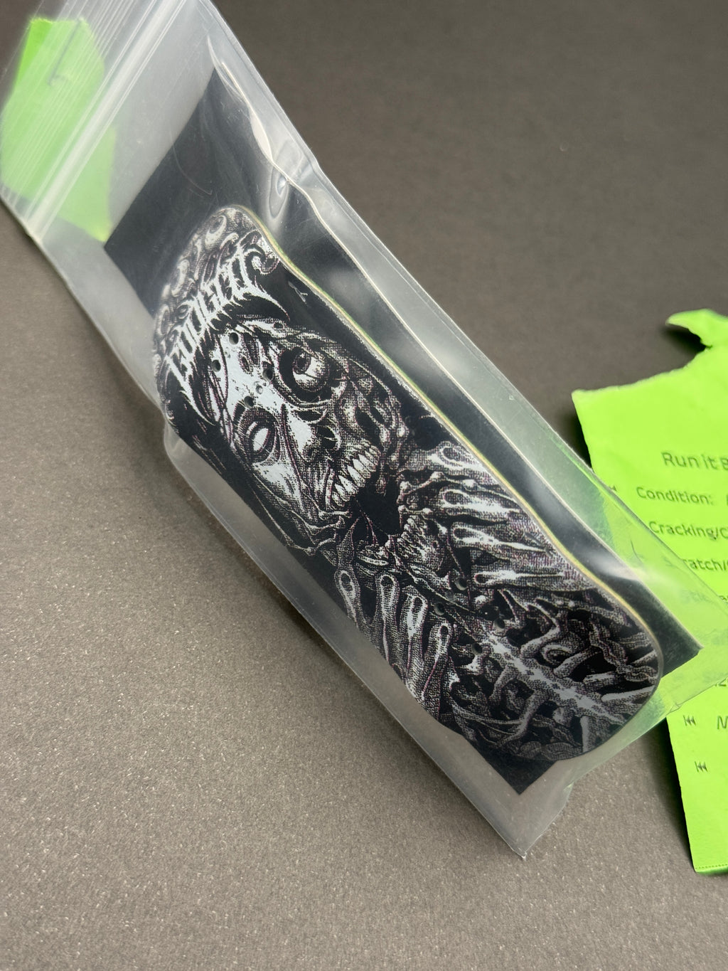 Goo Ltd. 34mm Sym. Square Highorcle - Mild - death metal skull graphic sealed in bag