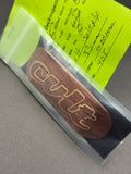 Cult 33mm Medium Split-Ply - Mild - walnut laser-engraved cult logo sealed in bag