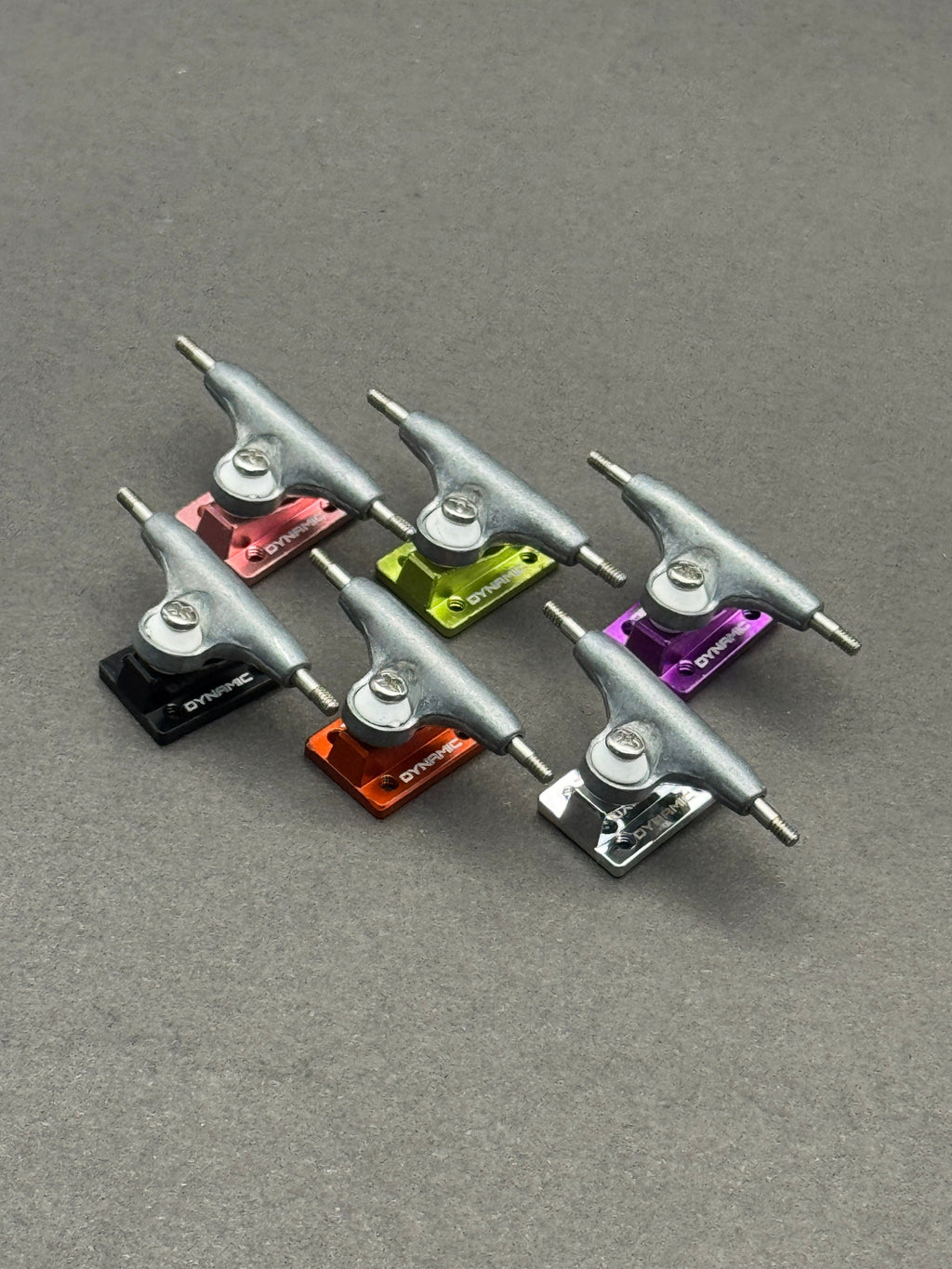Dynamic 26mm Raw trucks with inspection card