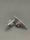 Blistered 34mm Chrome trucks with inspection card