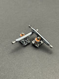 Xoana 33mm Silver trucks with inspection card