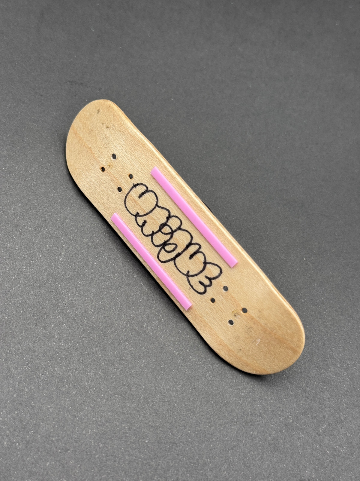 Unique 26mm Hatching fingerboard deck