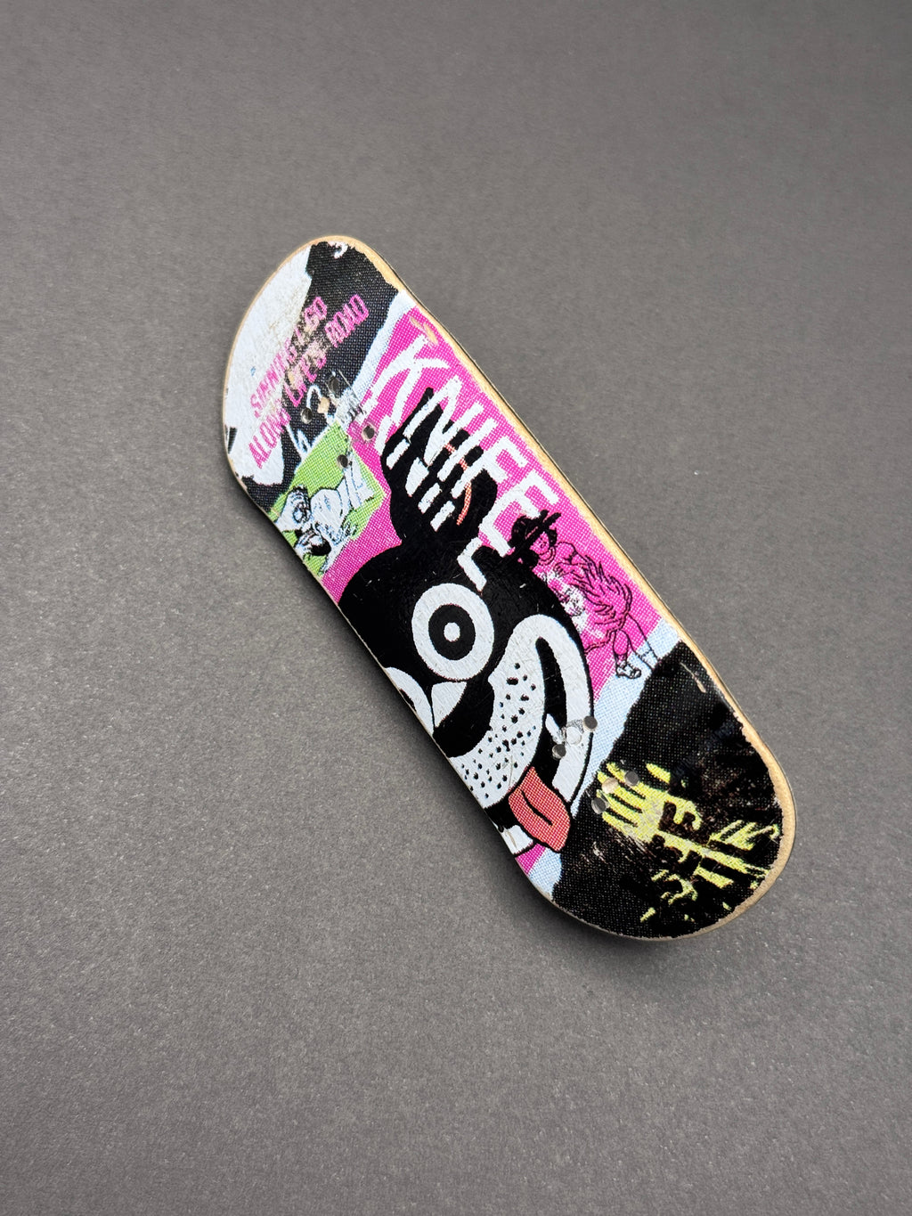 Knife 34mm Bored Lynch fingerboard deck
