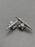 Dynamic SE 34mm chrome and gold trucks