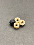 Pudgy F3 Cream Black wheels