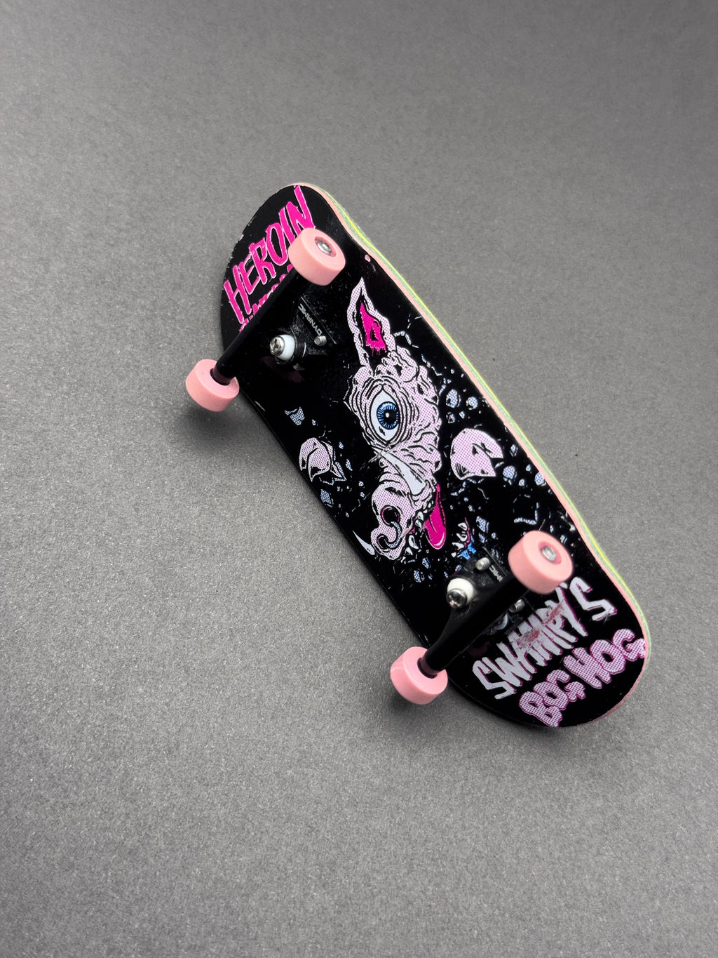 Inspection card for Chung + Hero complete fingerboard
