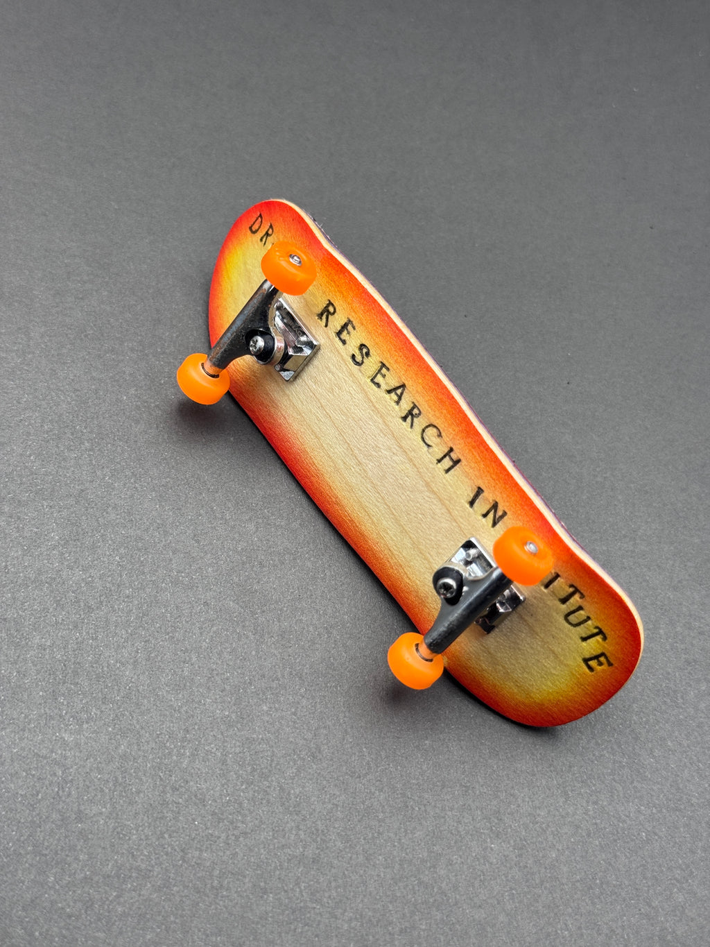 Inspection card for DR. M #744 complete fingerboard