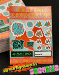 Run it Back Mini Slap Sheets by Zeg Heads