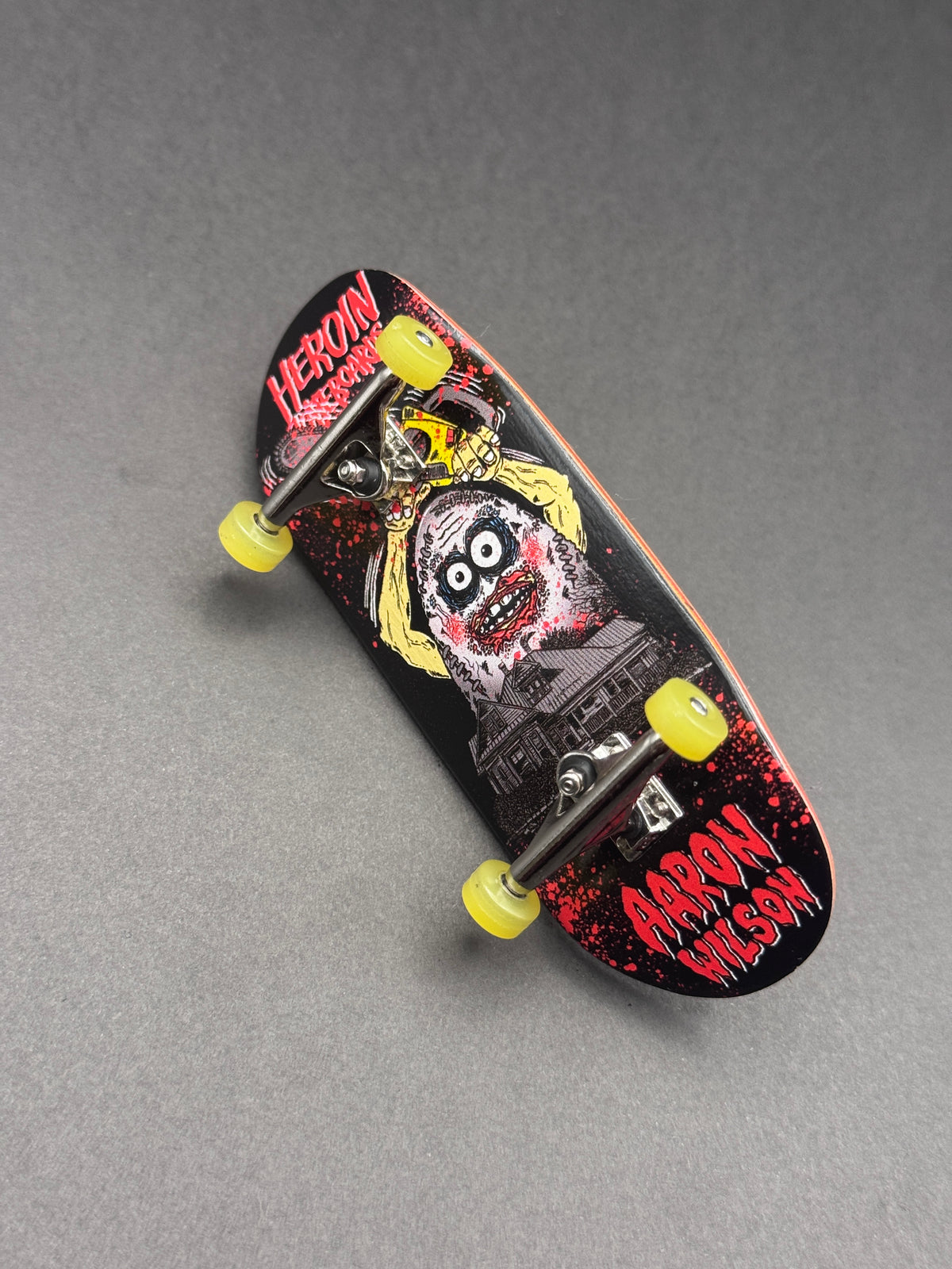 Maple Labs 35mm complete fingerboard with UAG trucks and Joycult OG Classic wheels