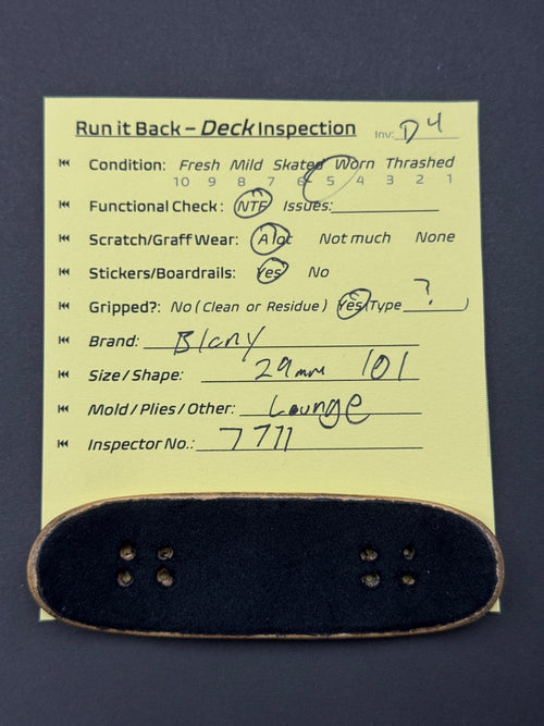 Blcny 29mm 101 Lounge - Worn (D4)