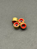 Flatface Dual Duro Metal Gold/Red Core - Mild (A44)