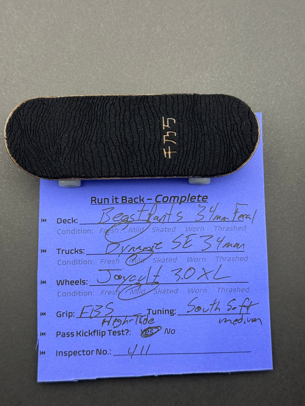 Beastpants 34mm Feral, Dynamic SE 34mm, Joycult 3.0 XL