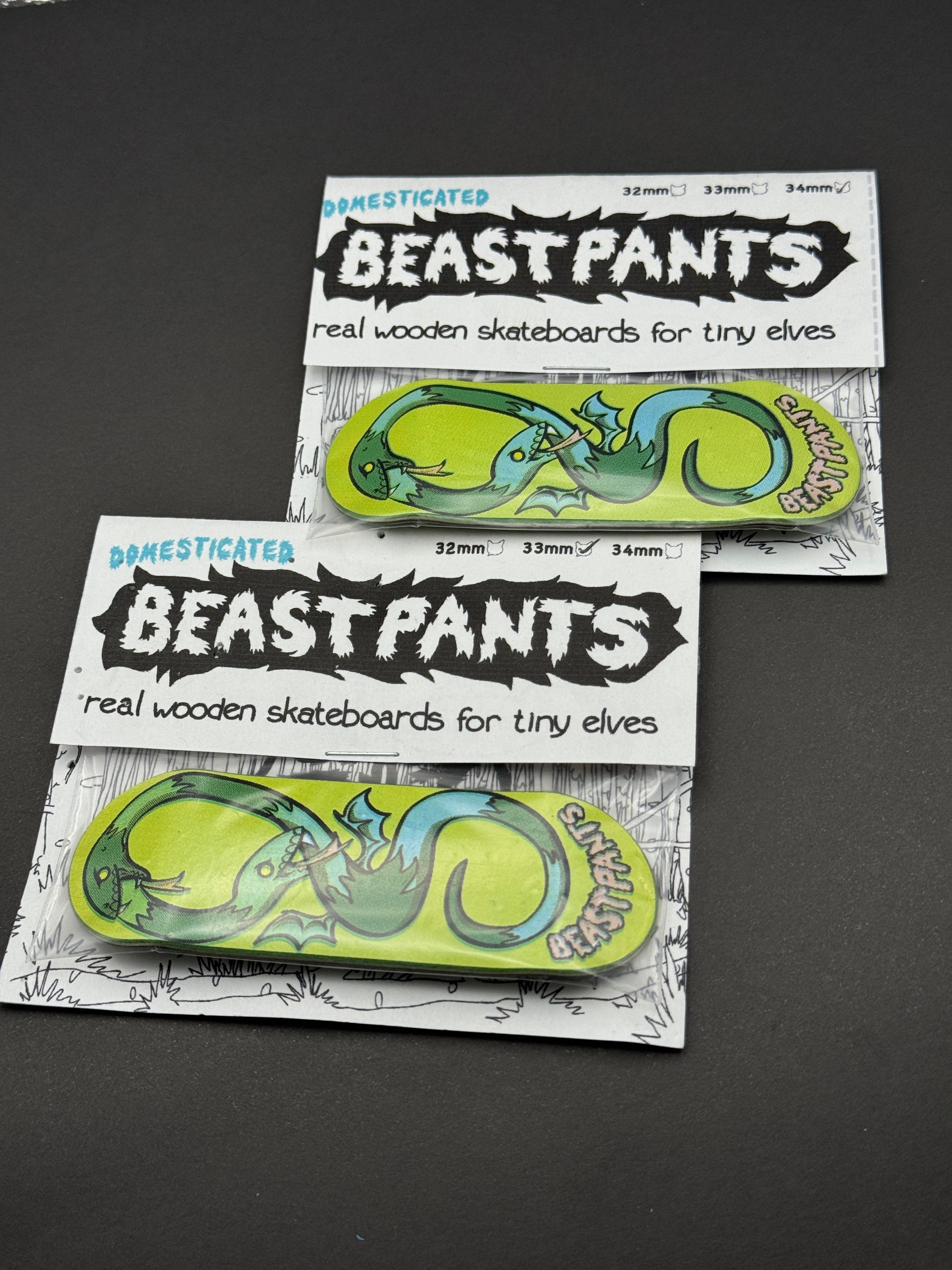 Beastpants Domesticated 33mm & 34mm Dragon Graphic - Mint