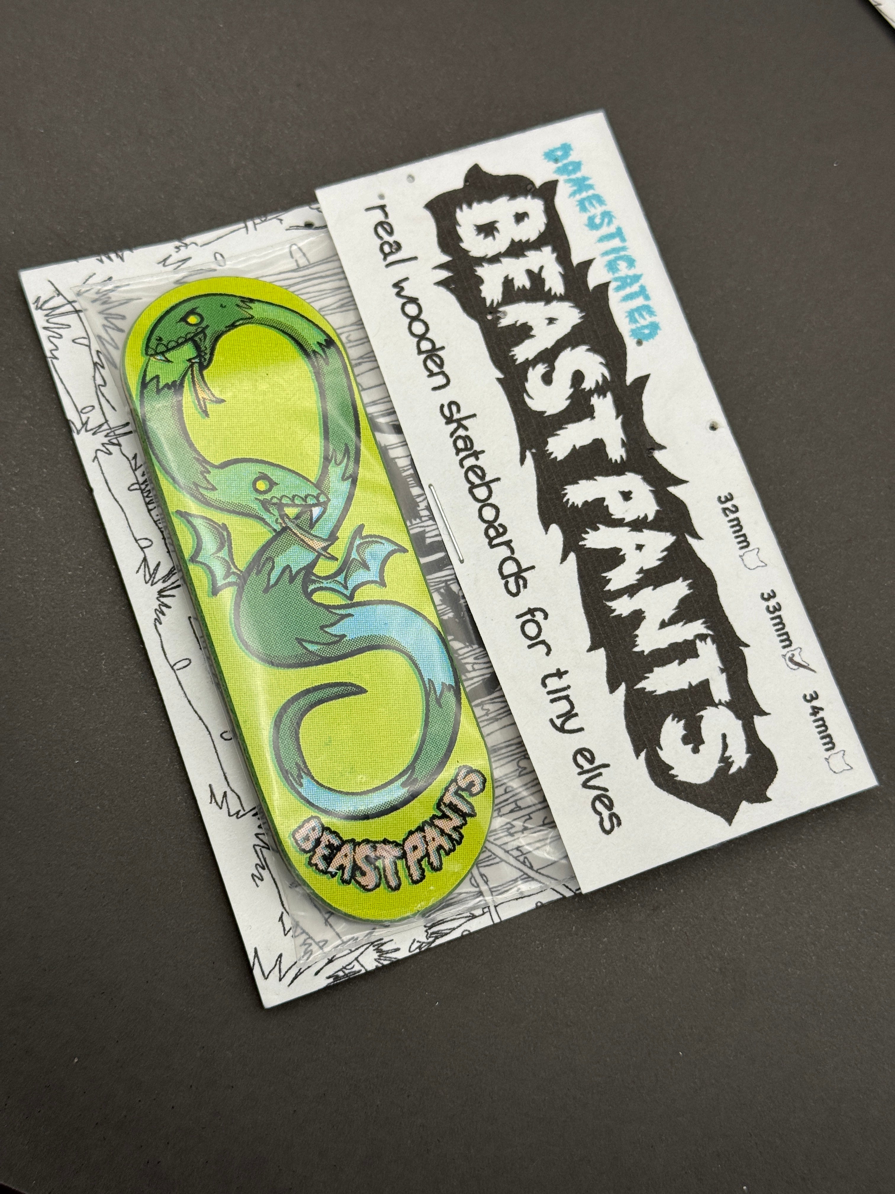 Beastpants Domesticated 33mm & 34mm Dragon Graphic - Mint
